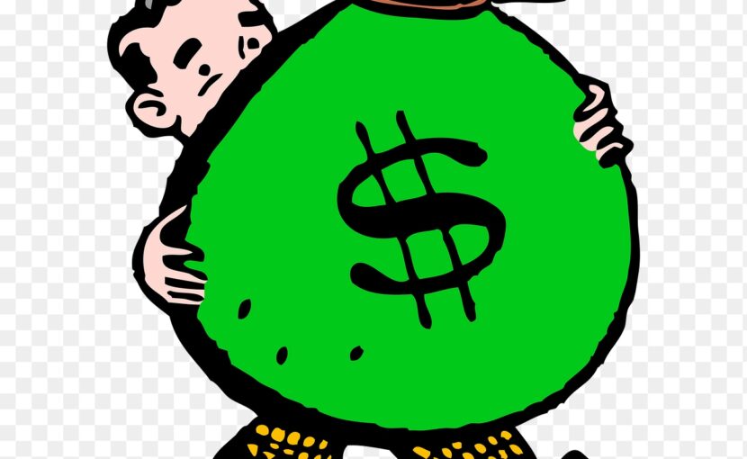 Money bag png sticker, transparent